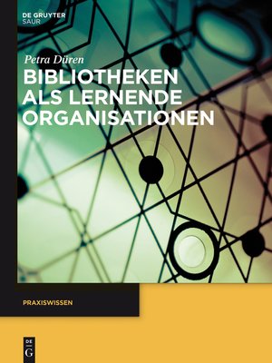 cover image of Bibliotheken als lernende Organisationen